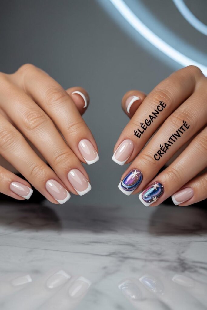 French vs. Nail Art