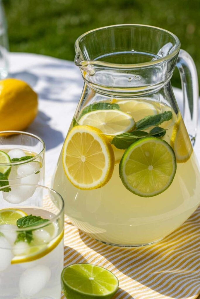 Fresh Lemonade with a Twist