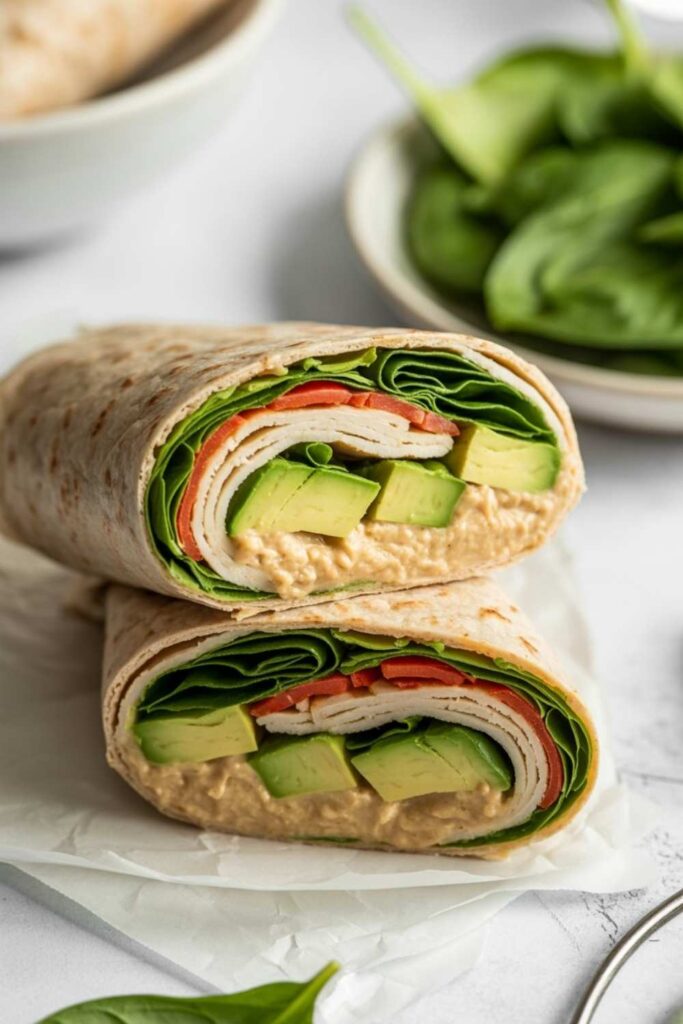 Fresh Wraps with Whole Grain Tortillas