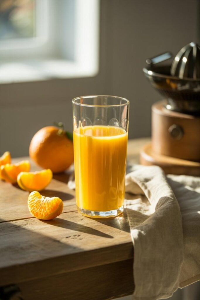 Freshly Pressed Orange Juice