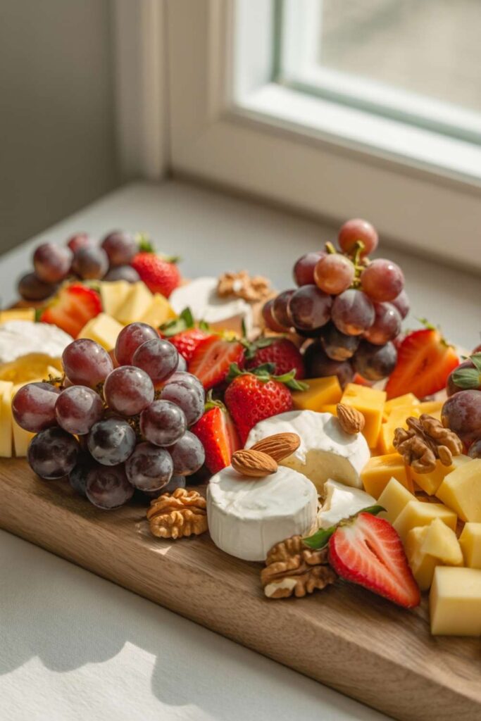 Fruit and Cheese Board