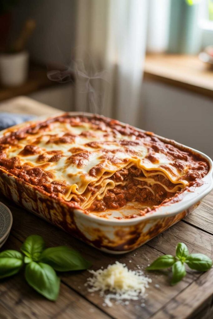 Ground Beef Lasagna