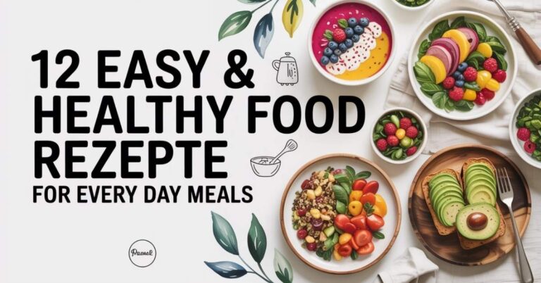 Healthy Food Rezepte