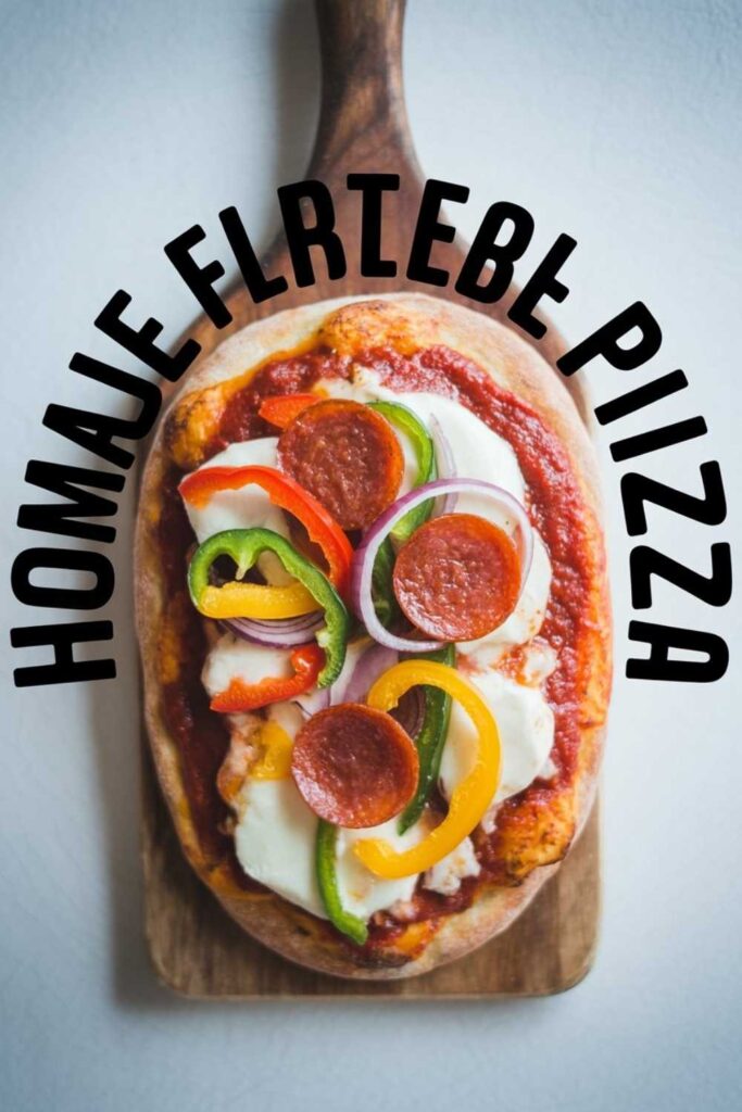 Homemade Flatbread Pizza
