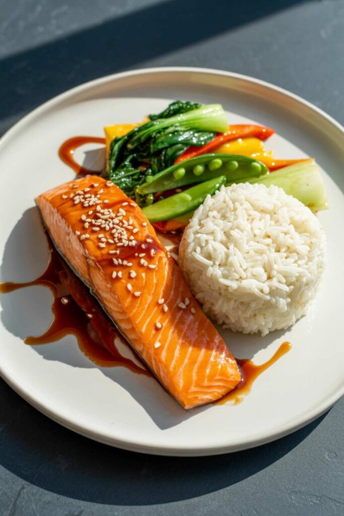 Honey Soy Glazed Salmon
