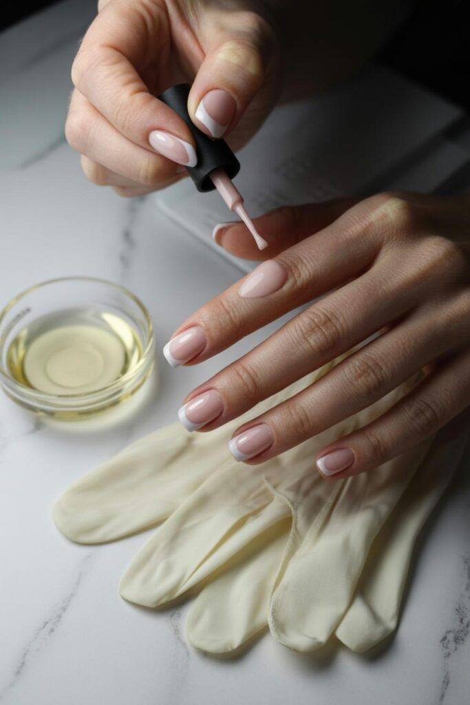 How to Maintain French Nails