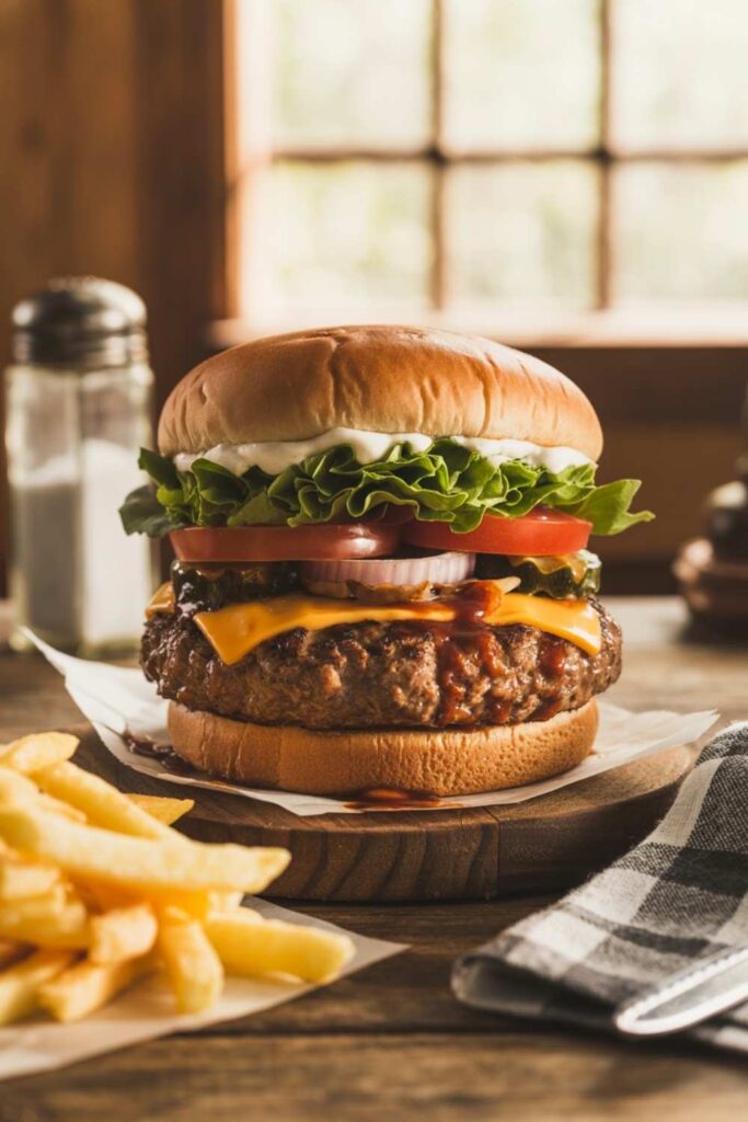 Juicy Ground Beef Burgers