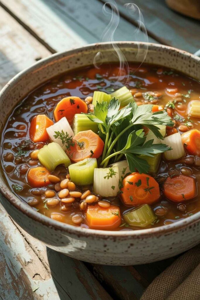 Lentil Soup with Vegetables