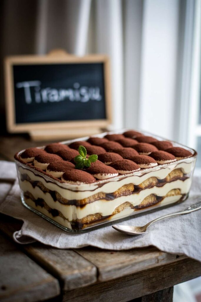 Light and Fluffy Tiramisu