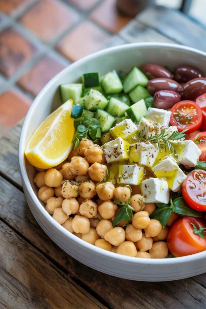 Mediterranean Chickpea Bowl