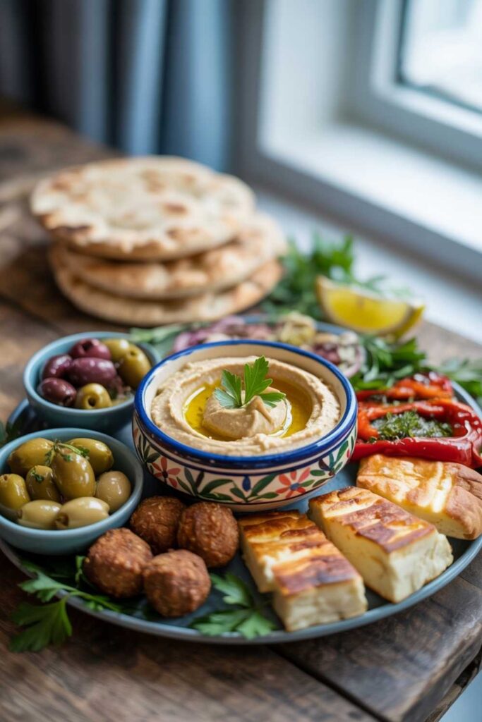 Mediterranean Mezze Plates