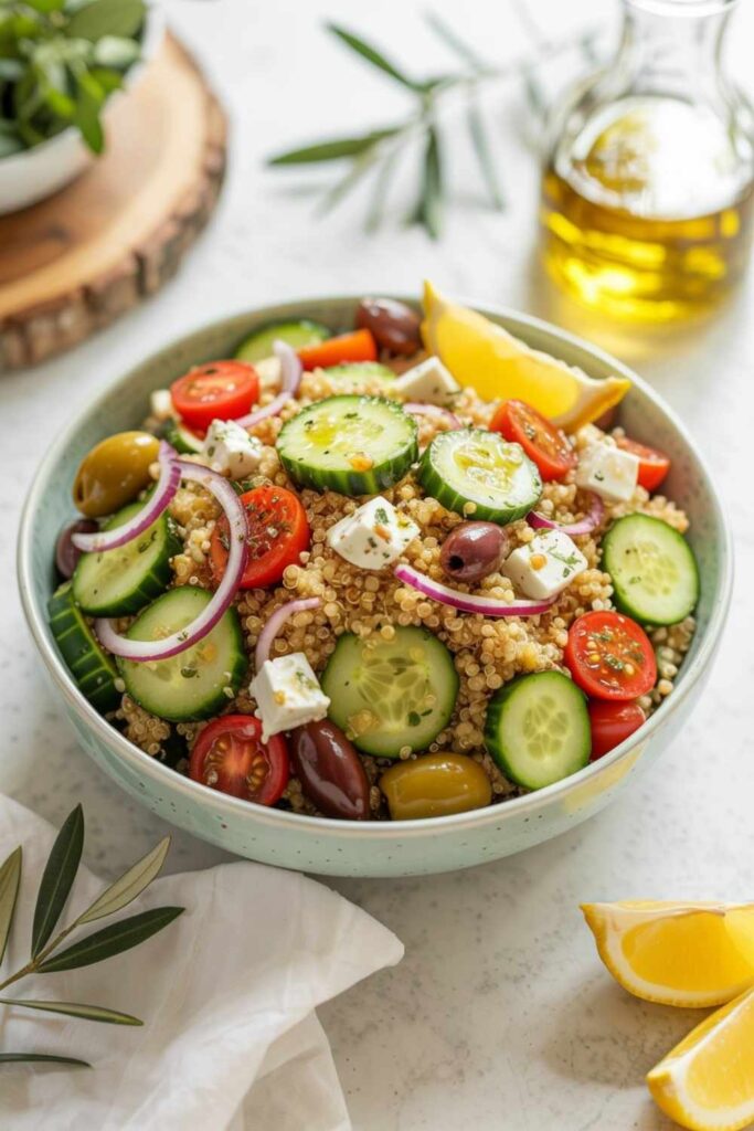 Mediterranean Quinoa Salad