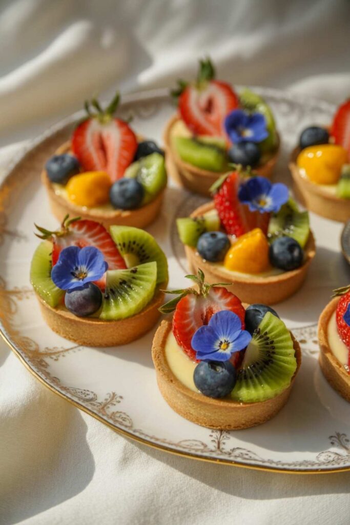 Mini Tarts with Fresh Fruits