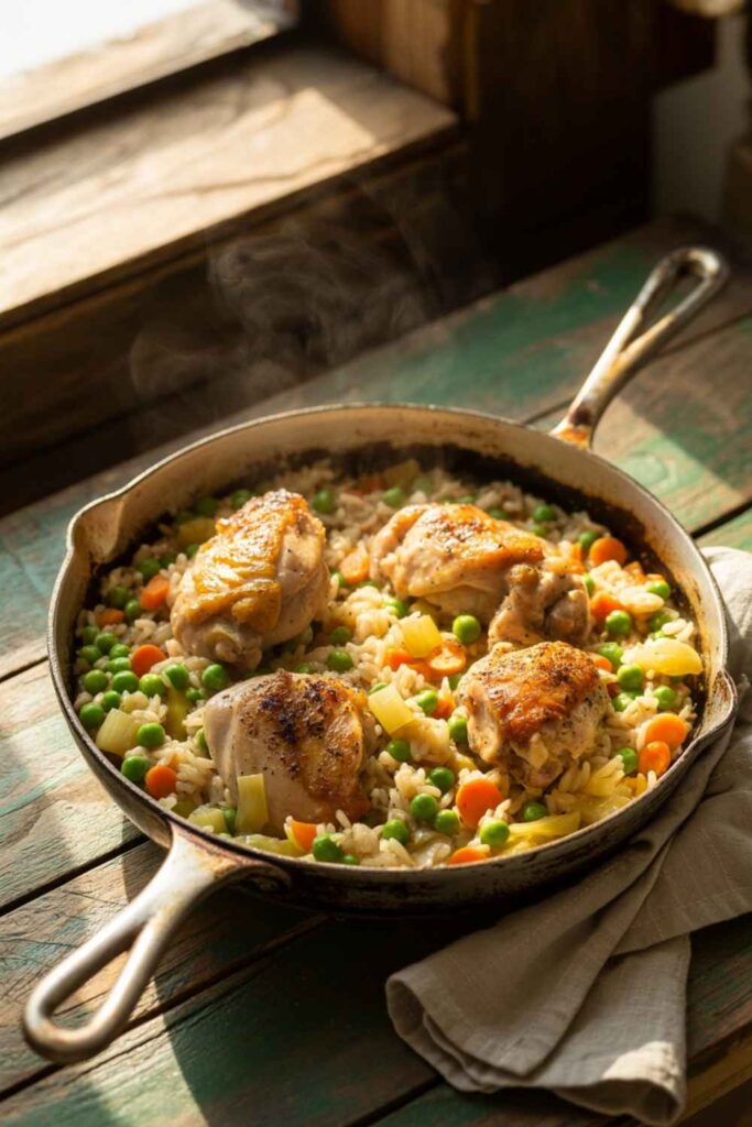 One-Pot Chicken and Rice