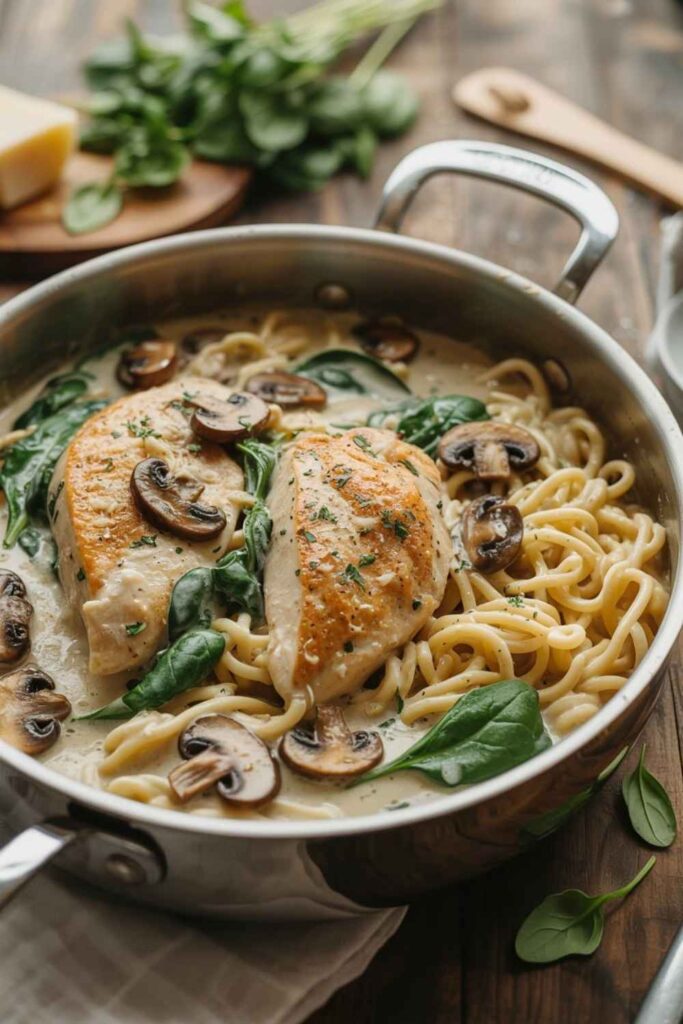 One-Pot Creamy Chicken Pasta
