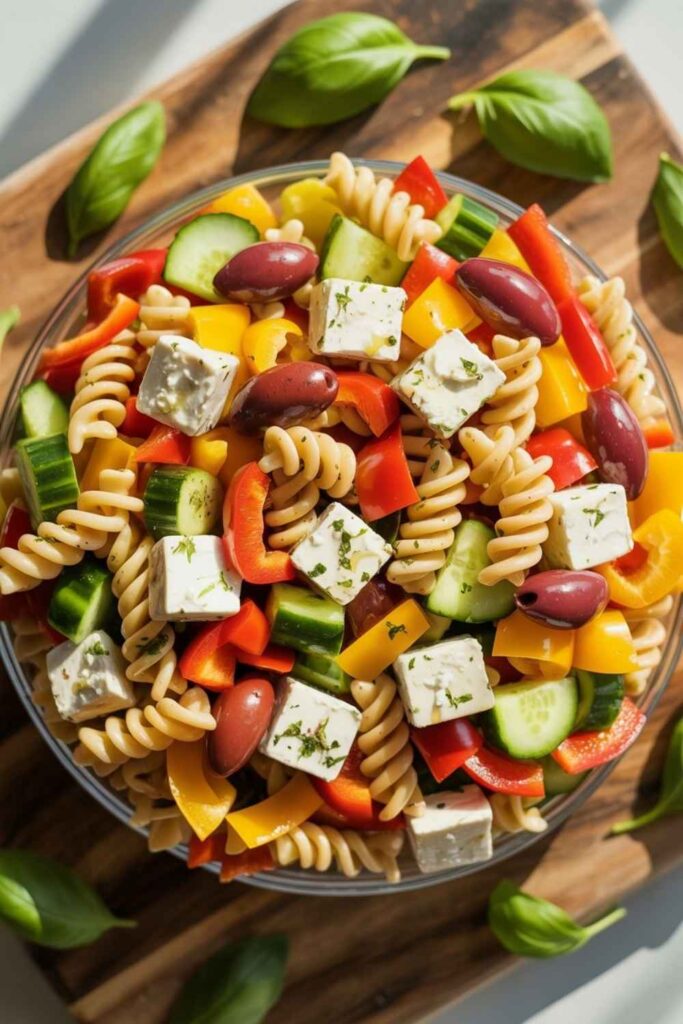 Pasta Salad with Seasonal Veggies