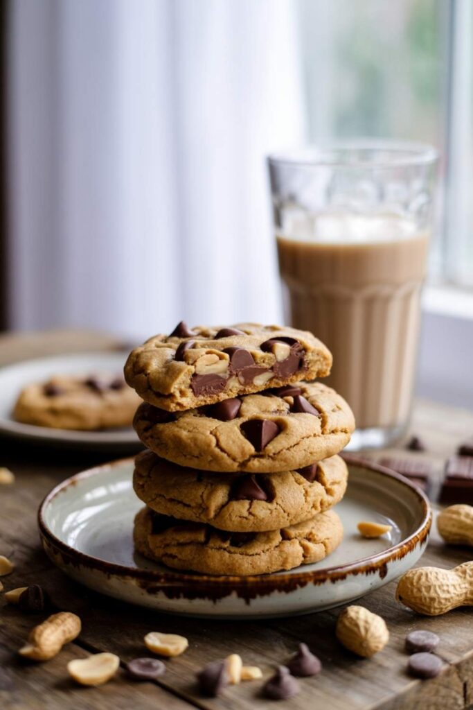 Peanut Butter Chocolate Chip Cookies