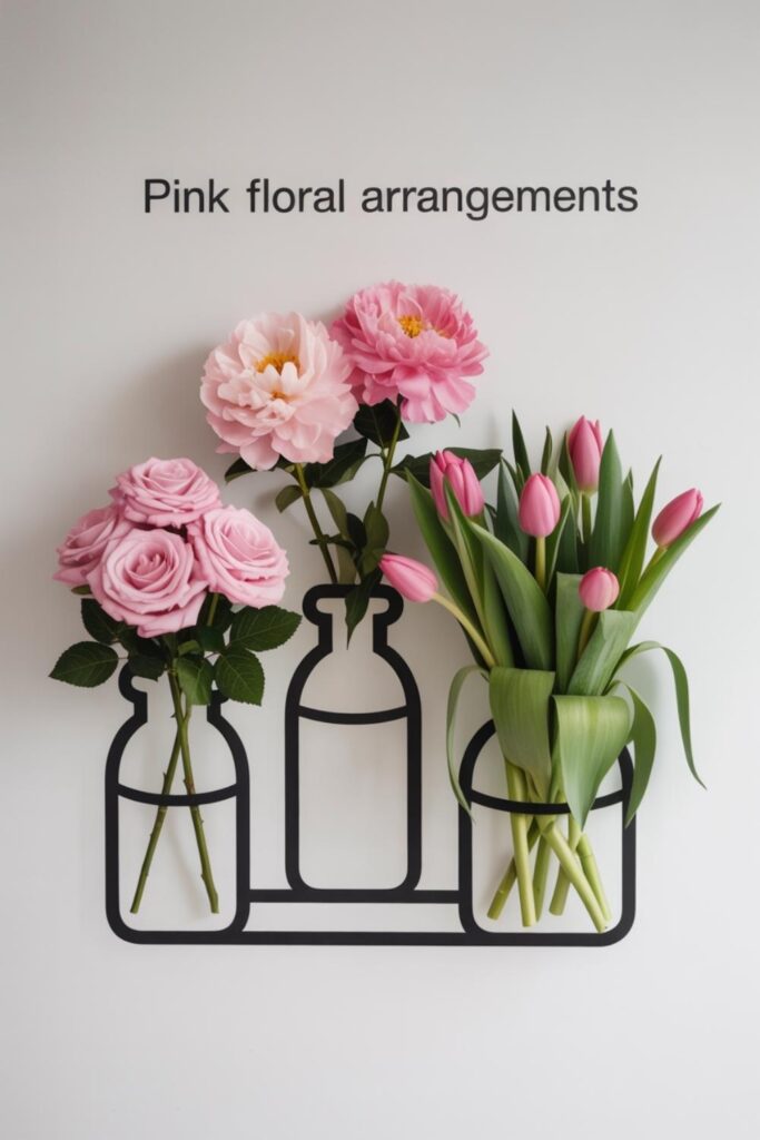 Pink Floral Arrangements