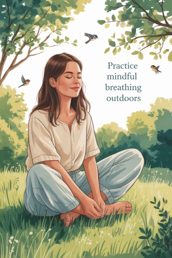 Practice Mindful Breathing Outdoors