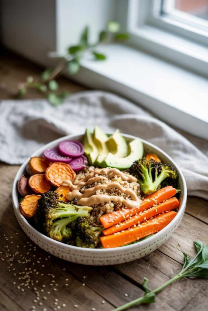 Roasted Veggie Buddha Bowl