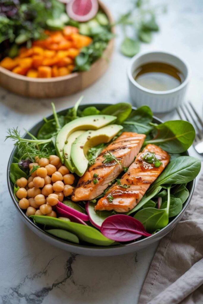 Salad Bowls with Added Protein