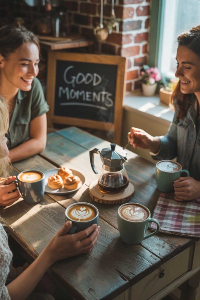 Sharing Coffee Moments
