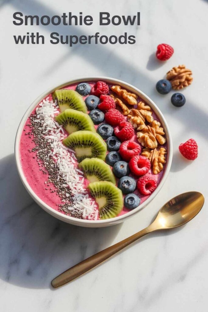 Smoothie Bowls with Superfoods