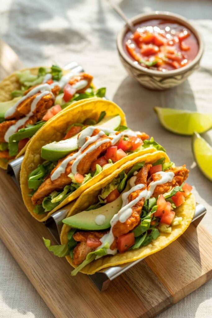 Spicy Chicken Tacos