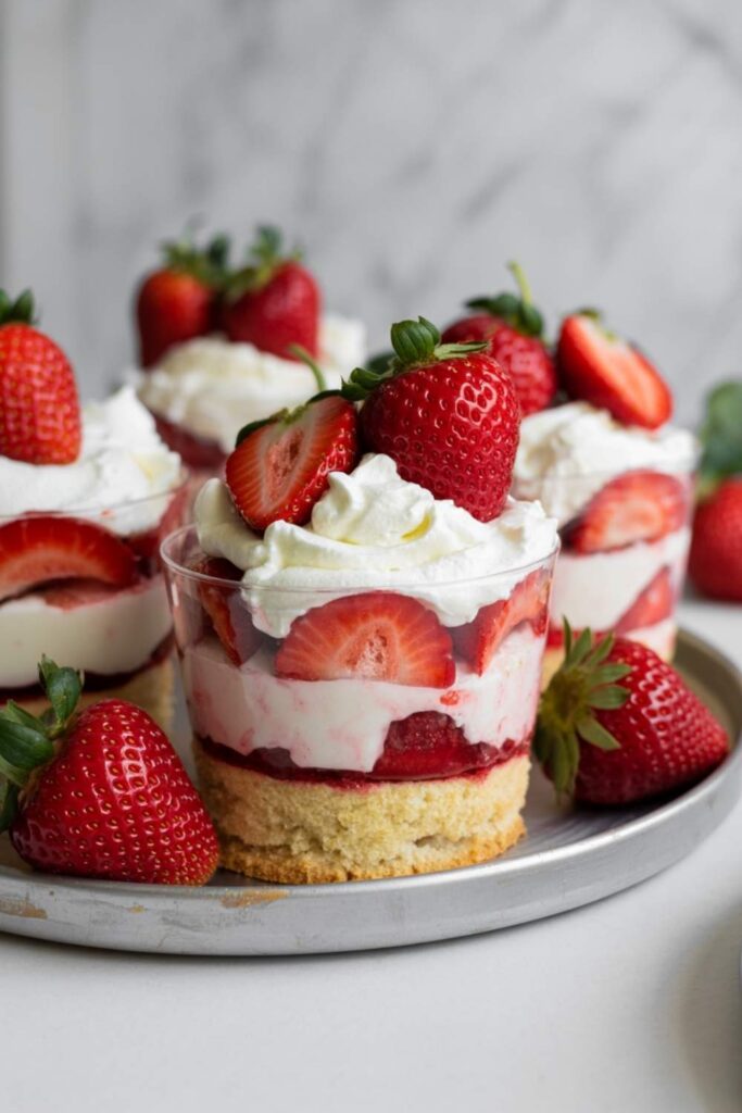 Strawberry Shortcake Cups