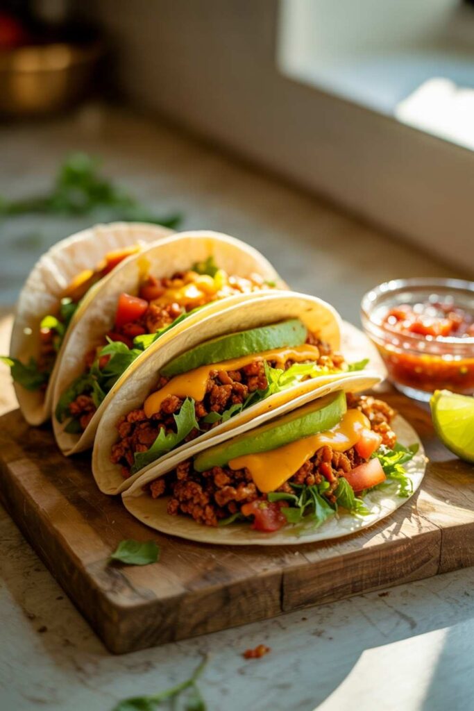 Tacos with Ground Turkey