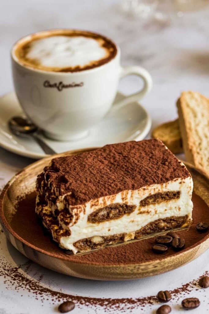 Tiramisu with Cappuccino