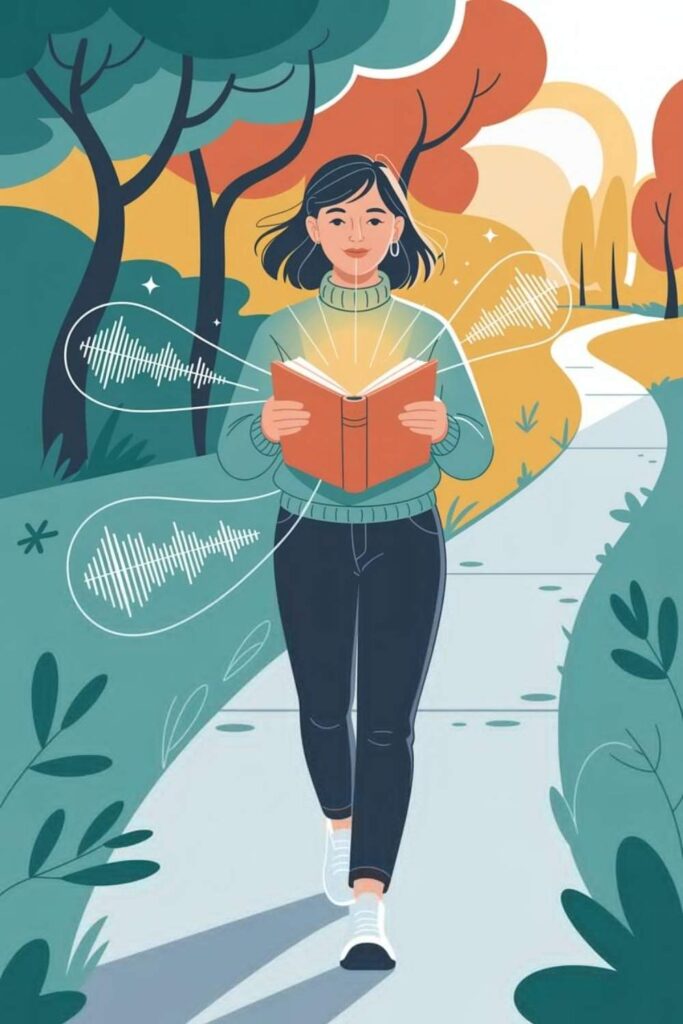 Try Audiobooks on Daily Walks