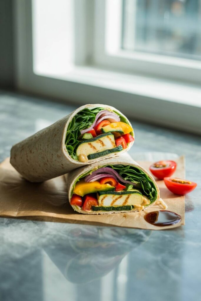Veggie-Packed Wraps