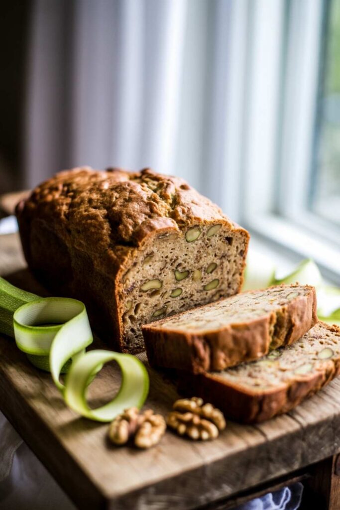 Zucchini Bread with Walnuts