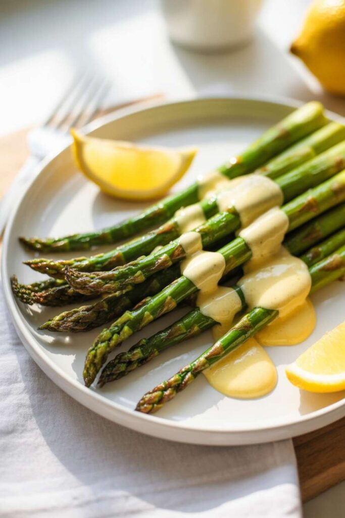 14 Must-Try Air Fryer Vegetable Side Dishes! 3 Air Fryer Asparagus with Lemon Butter