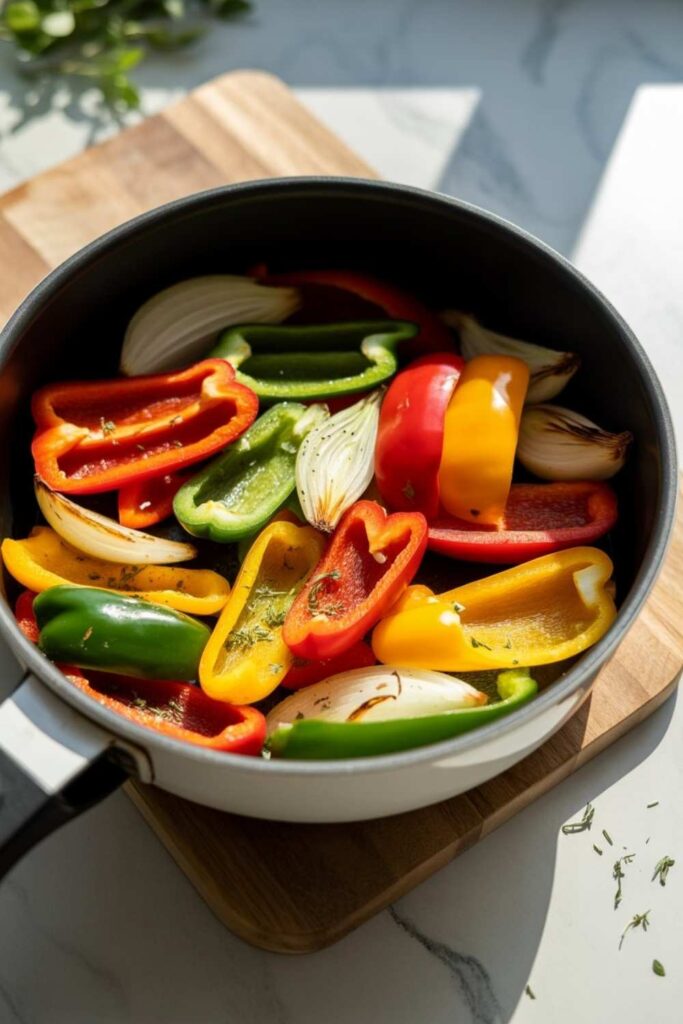 14 Must-Try Air Fryer Vegetable Side Dishes! 4 Air Fryer Bell Peppers and Onions