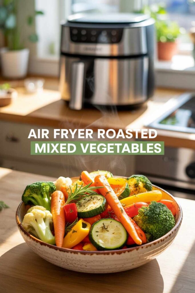 14 Must-Try Air Fryer Vegetable Side Dishes! 5 Air Fryer Roasted Mixed Vegetables