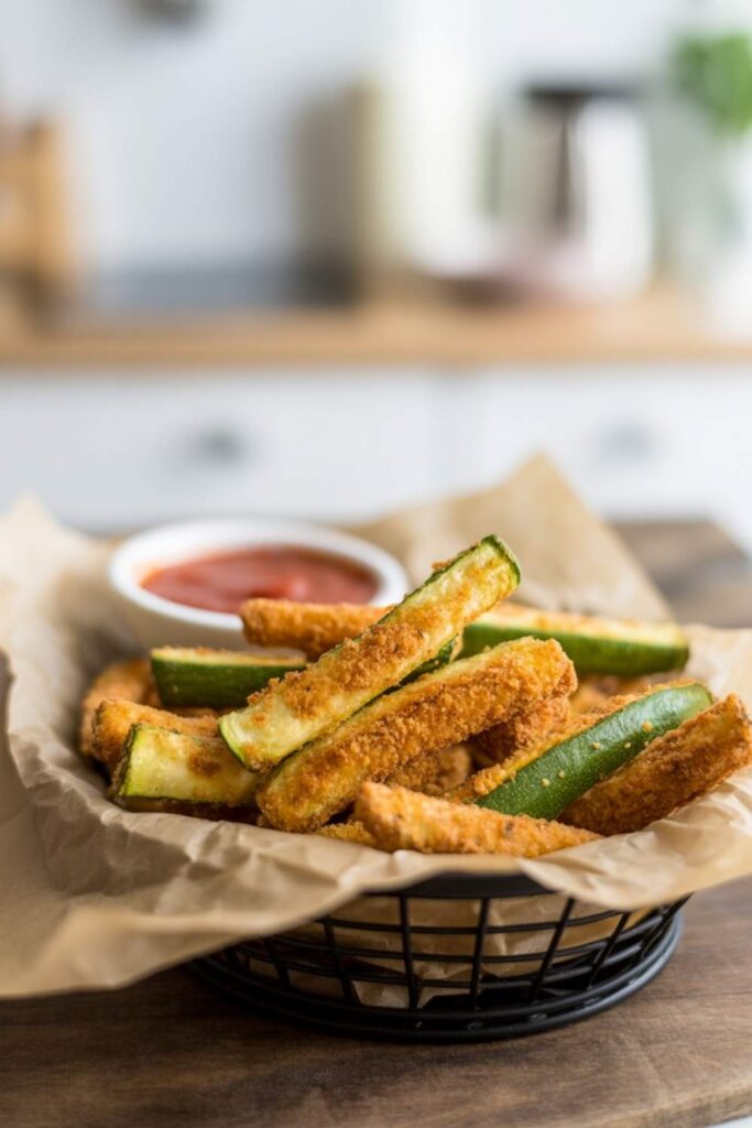 14 Must-Try Air Fryer Vegetable Side Dishes! 2 Air Fryer Zucchini Fries