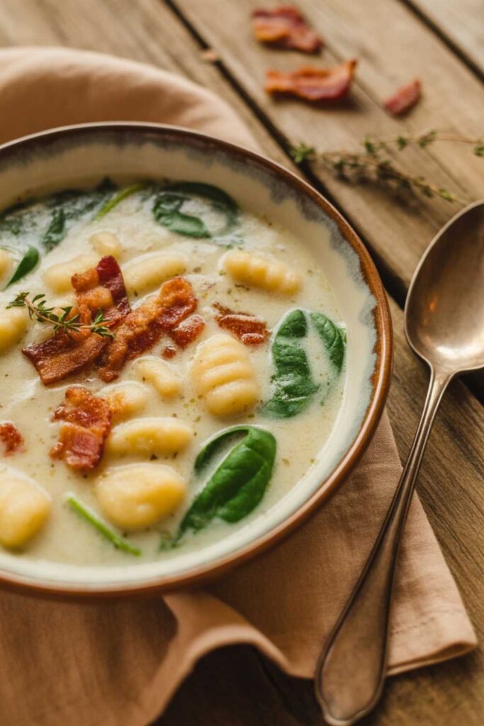 Gnocchi Soup Recipes The Ultimate Comfort in a Bowl 3 Creamy Bacon Gnocchi Soup
