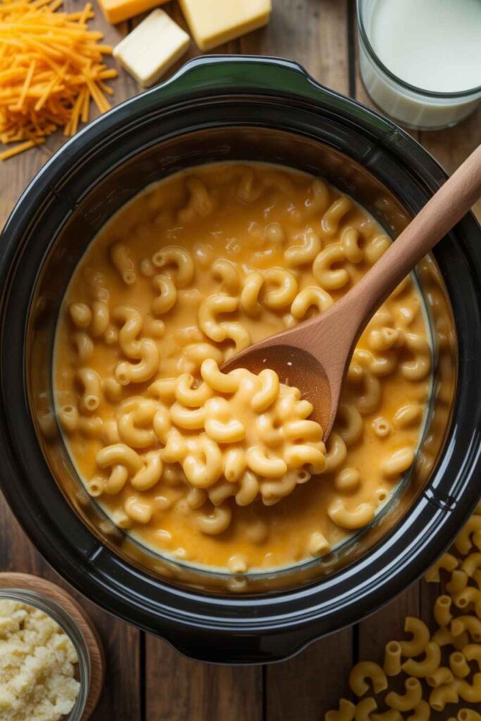 Creamy Crockpot Mac and Cheese
