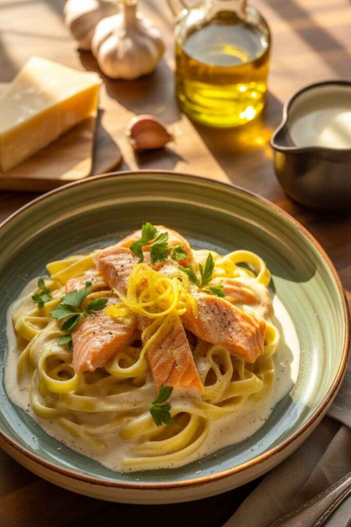 Creamy Salmon Pasta Recipe