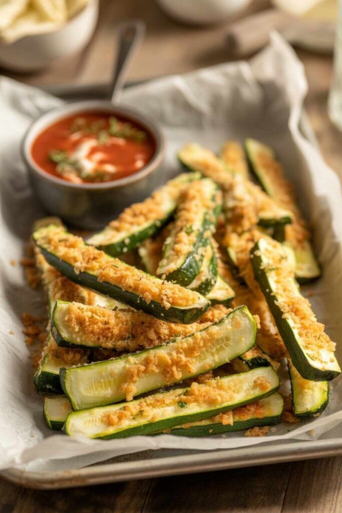 Fresh & Flavorsome Zucchini Recipes A Delicious Guide to Healthy Easy Meals 3 Crispy Baked Zucchini Fries