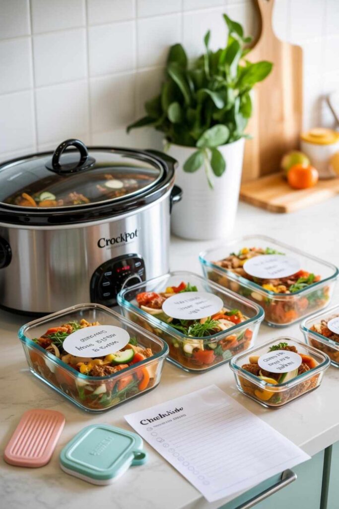 Crockpot Recipes Healthy Easy Delicious and Nutritious Meals 5 Crockpot Meal Prep and Storage Tips