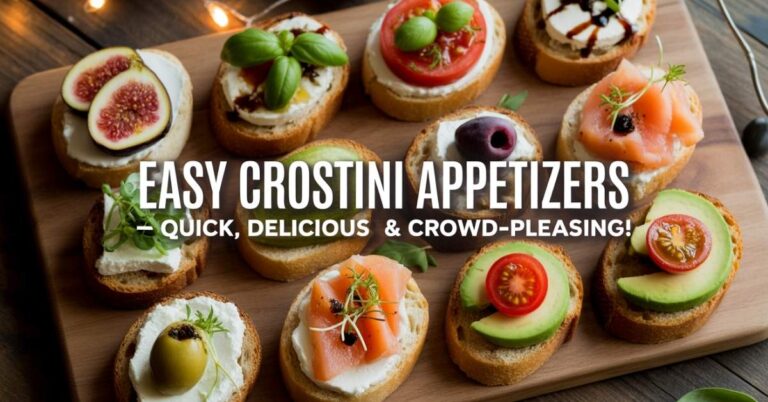 Easy Crostini Appetizers