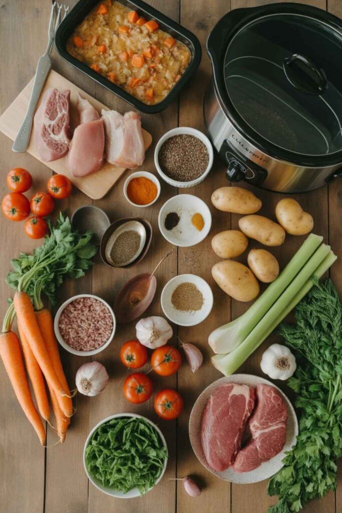 Crockpot Stew and Casserole Recipes Comforting Hearty and Effortless Meals 2 Essential Ingredients for Crockpot Stews and Casseroles