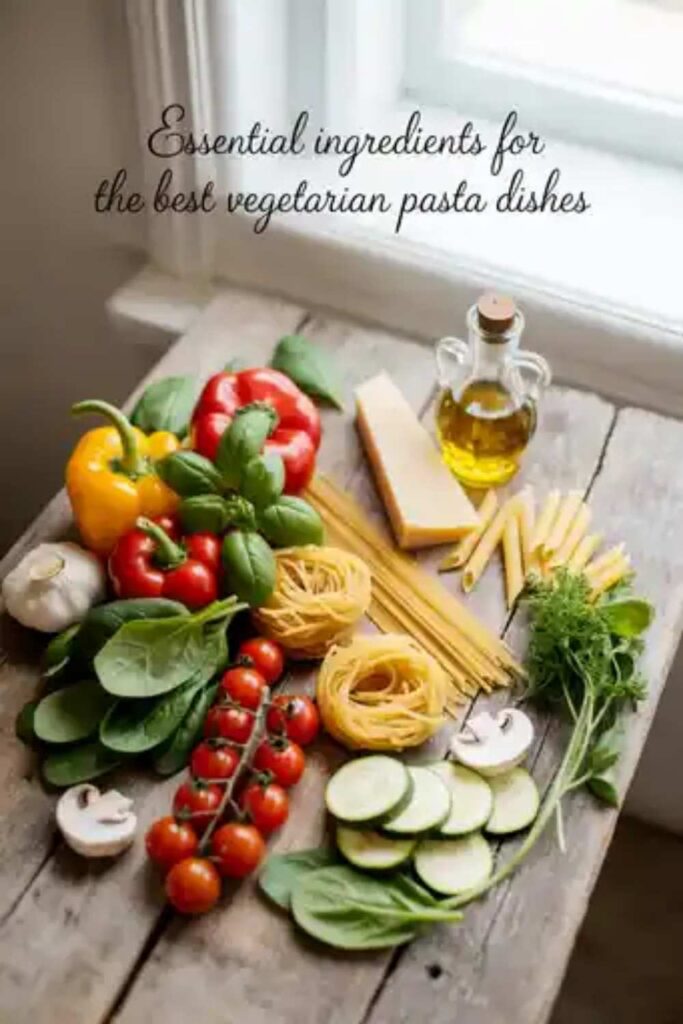 Vegetarian Pasta Recipes Delicious Healthy and Easy to Make 2 Essential Ingredients for the Best Vegetarian Pasta Dishes