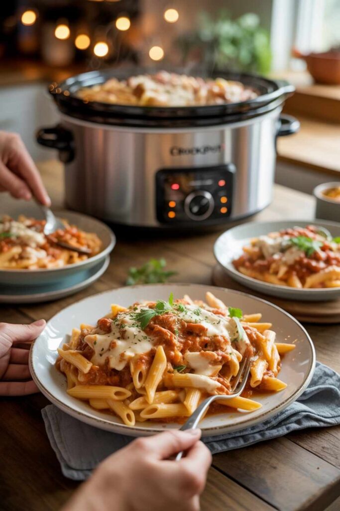 Crockpot Recipes Pasta Easy Creamy and Delicious Slow Cooker Meals 4 Family-Friendly Crockpot Pasta Dinners