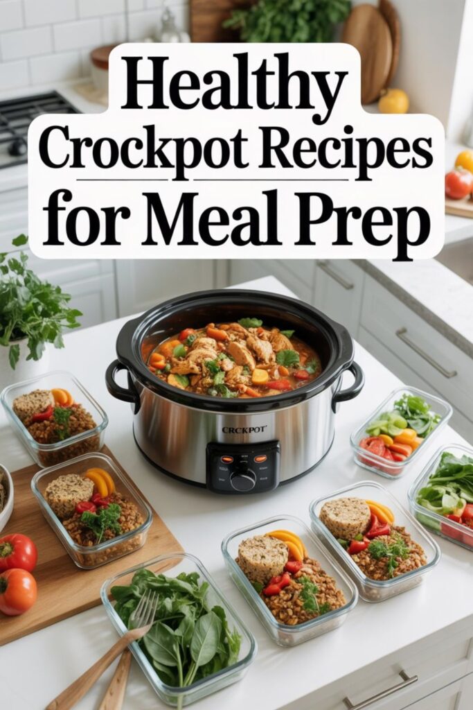 25+ Delicious Crockpot Recipes Ideas for Easy & Comforting Meals 5 Healthy Crockpot Recipes for Meal Prep