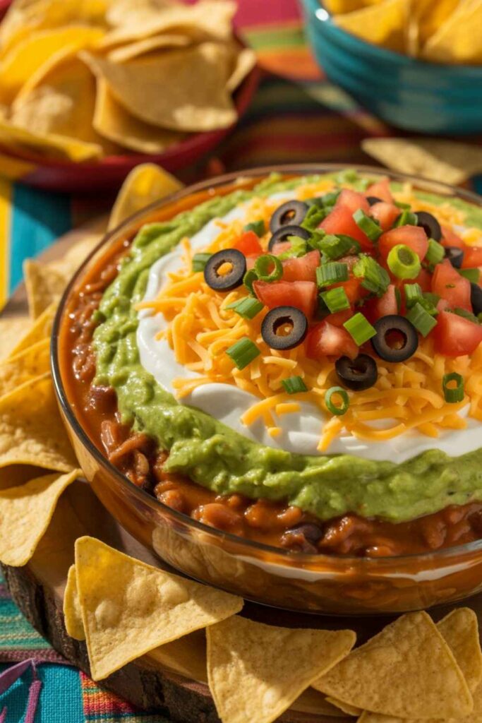 Cold Dip Recipes Delicious Easy and Refreshing Party Favorites 4 Layered Taco Dip
