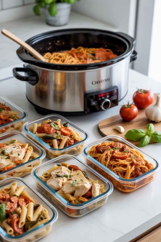 Crockpot Recipes Pasta Easy Creamy and Delicious Slow Cooker Meals 5 Meal Prep with Crockpot Pasta